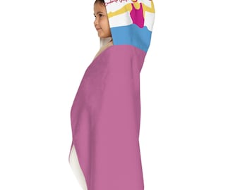 Serviette à capuche pour jeunes water-polo pour femmes (Condorito Design)