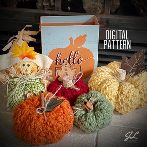 Forget Me Knot Pumpkin Pattern | PDF PATTERN | Crochet Pumpkin | Pumpkin | Fall Decor | Crochet Pattern | Quick | DIY | Halloween | Autumn