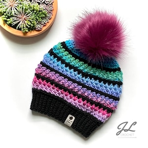 The Darcy Beanie Pattern | PDF | Crochet Beanie | Crochet Hat | Adult Beanie | Child Beanie | Winter Hat | Crochet Pattern | Teen Beanie