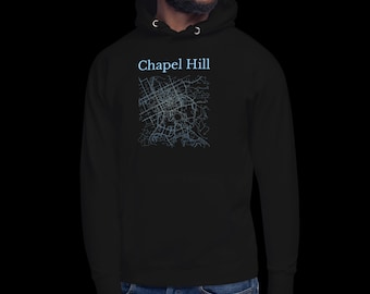 UNC Chapel Hill Map Hoodie
