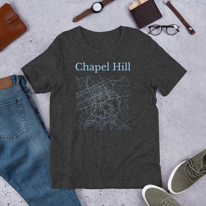 Chapel Hill Map T-Shirt