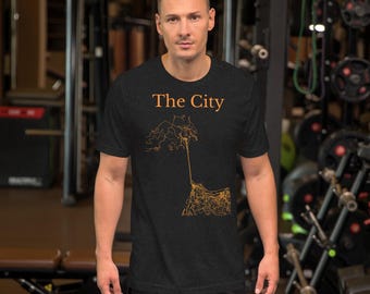 San Francisco &quot;The City&quot; Map T-Shirt