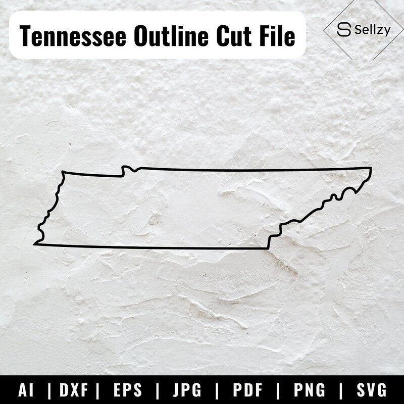 Tennessee Outline.pdf Tennessee Outline - Etsy