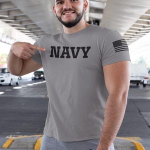 US Navy Unisex T-Shirt – Veteran&#39;s Day, Memorial Day, Training T-shirt, US Navy T-shirt, Gift for him, Gift for her