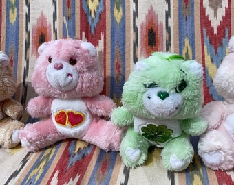 Bears 1980's Kenner Care Bears 6" Lot of 5 Plush Stuffed Bears Care bears