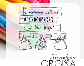 Digital Download Rubber Stamp Coffee Lover Holder Image Cardmaking Scrapbooking For Personal Use Only JessicaLynnOriginal JLMould