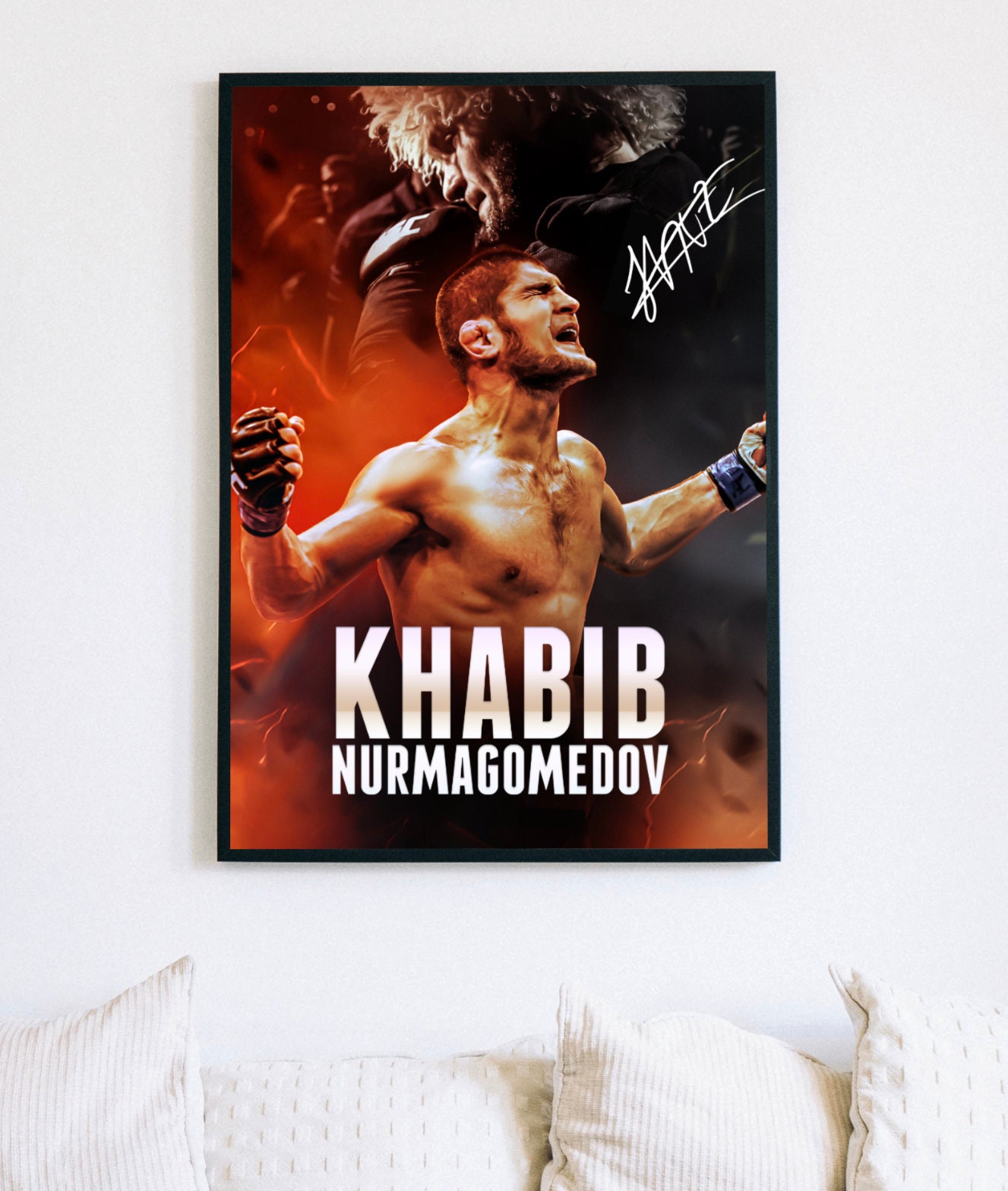 Khabib Nurmagomedov Poster UFC Poster Poster Ideas Fighter Poster Khabib Nurmagomedov Poster UFC Poster Poster Ideas Fighter Poster