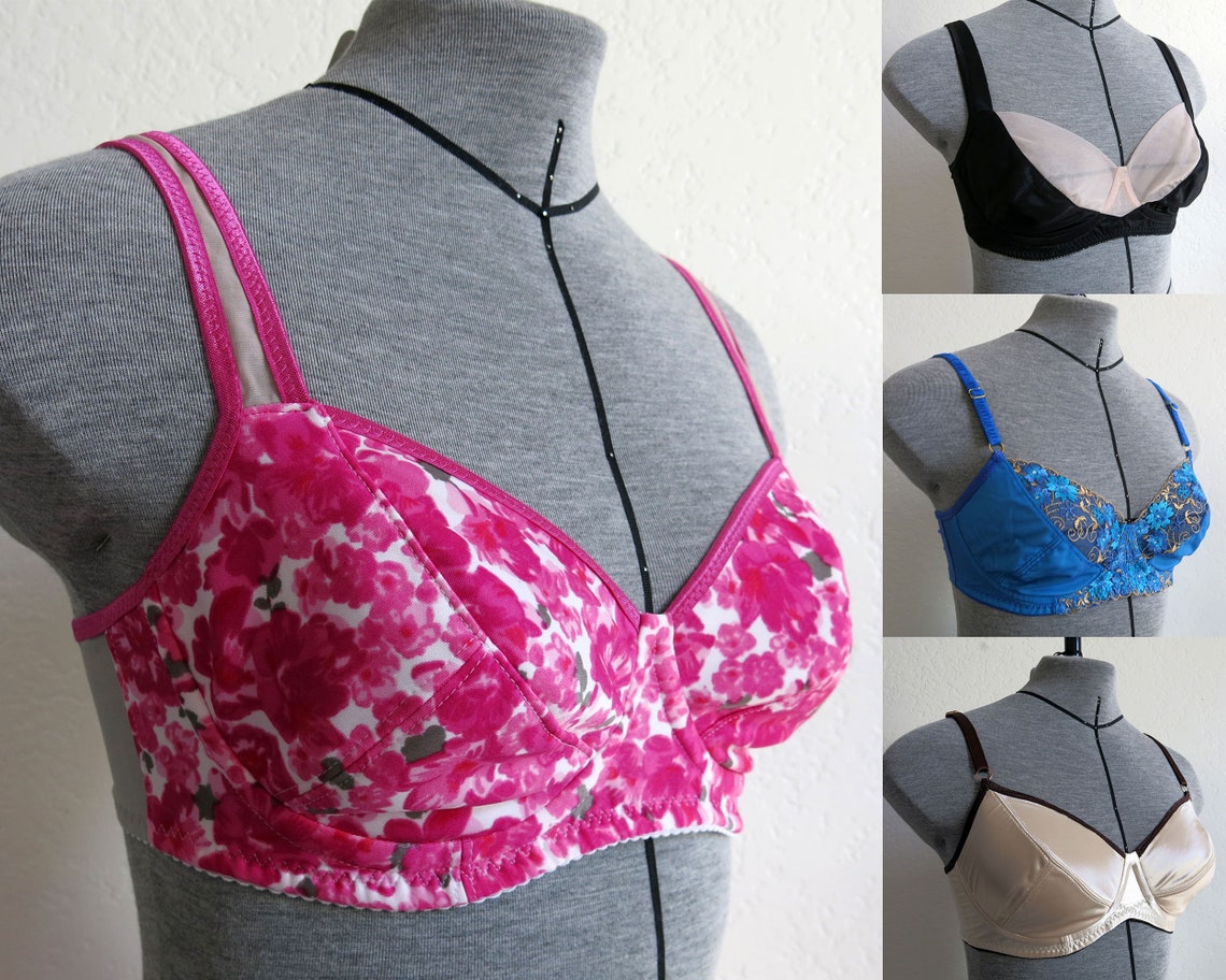 Desiree Bra PDF Sewing Pattern: Underwire Bra for Low-stretch - Etsy