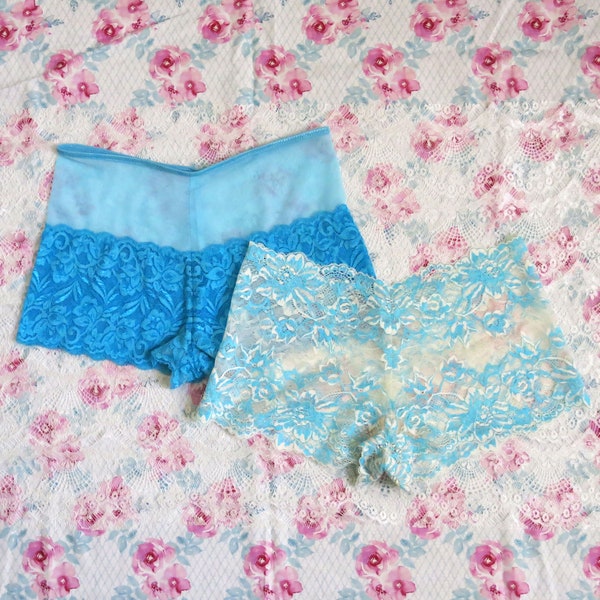 Silvena Boyshort PDF Sewing Pattern: stretch lace women's underwear