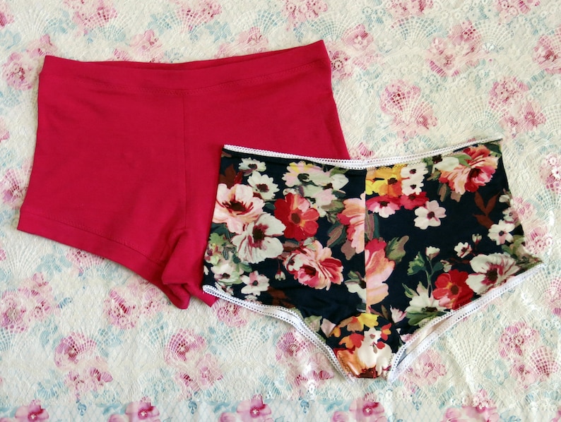 Tanja Boyshort PDF Sewing Pattern Midrise Underwear for Etsy UK