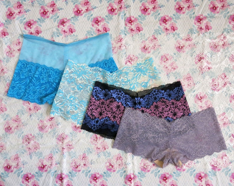 Silvena Boyshort PDF Sewing Pattern Stretch Lace Underwear Etsy UK