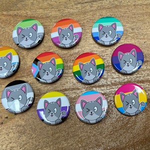 Pride pinback button pin badges