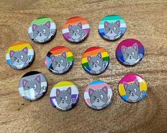 Pride pinback button pin badges