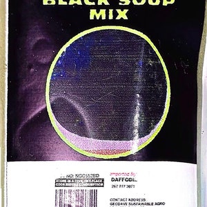 Black soup mix