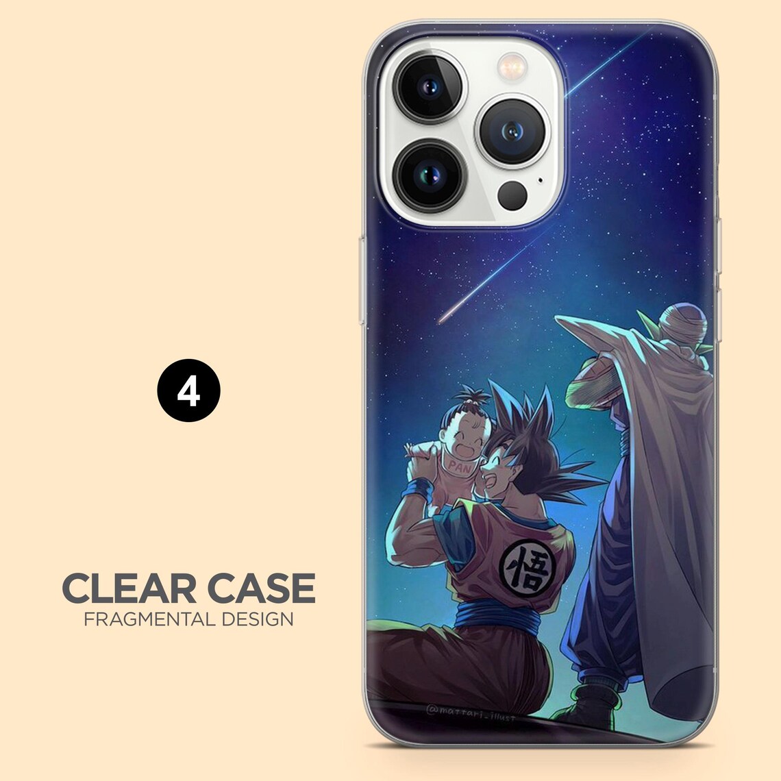 Dragon Ball Phone Case Goku DBZ Cover for iPhone 15,14,13,12,11
