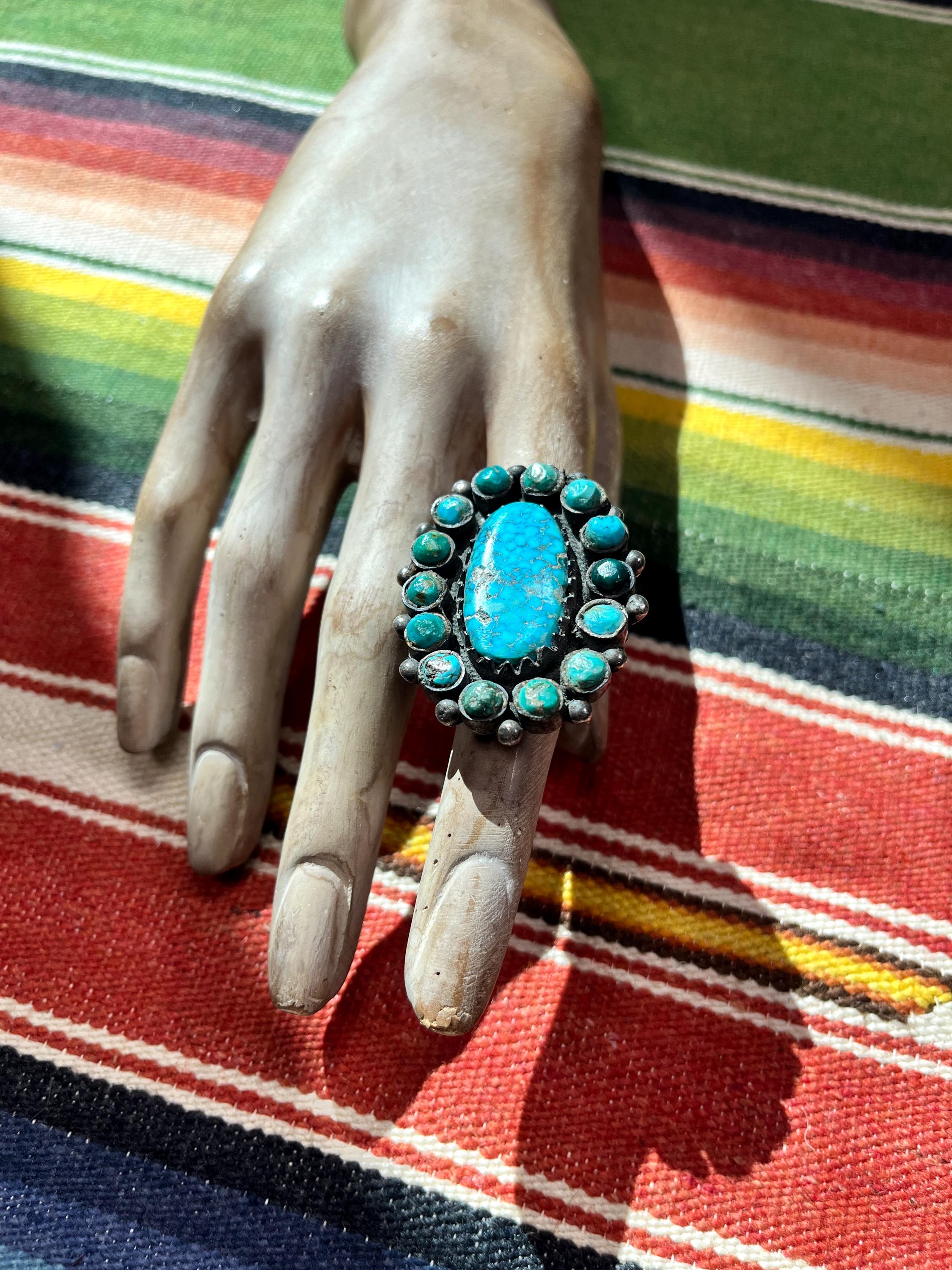 TURQUOISE RING Jock Favour Handmade Jewelry, Southwest Gifts