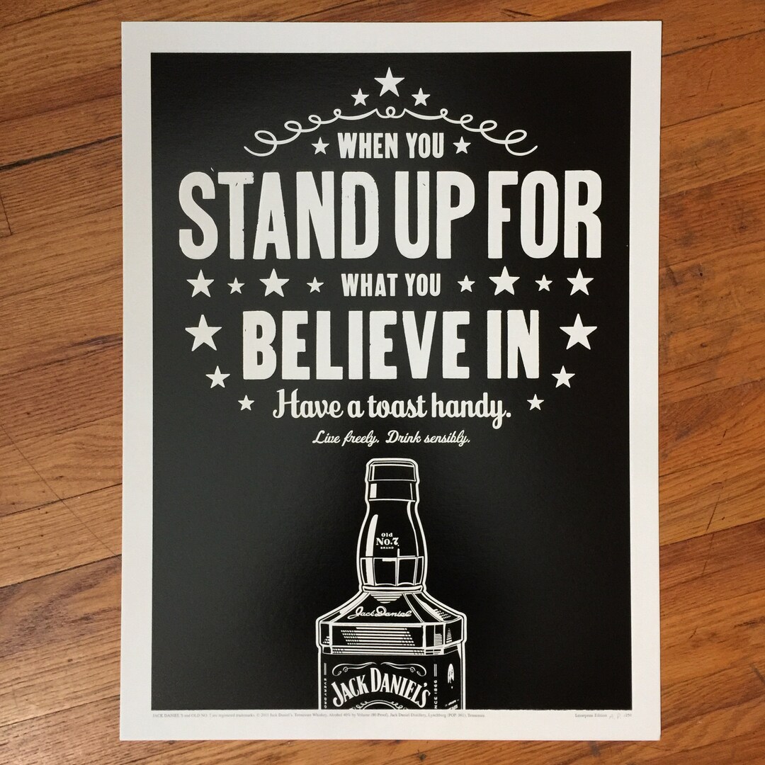 【 フラッペフラペチーノ様用 】Jack Daniel's ポスター il_1080xN.2930356641_923b.jpg