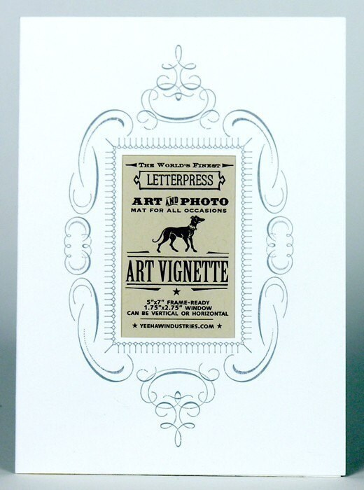 6 LETTERPRESS PHOTO MATS Frame Your Pictures and Art 8x10 and 5x7