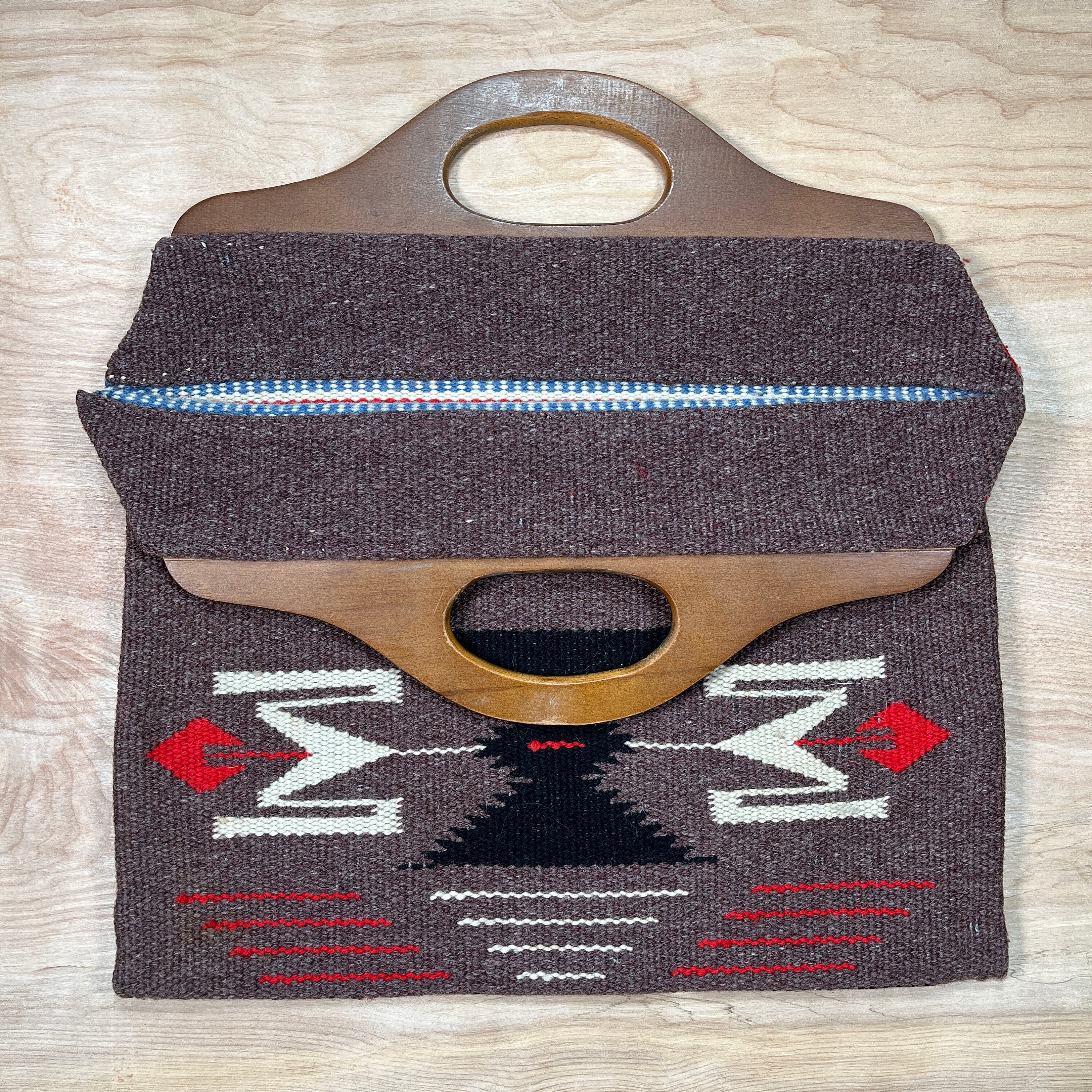 Vintage 1940s Chimayo Clutch Purse - Raleigh Vintage