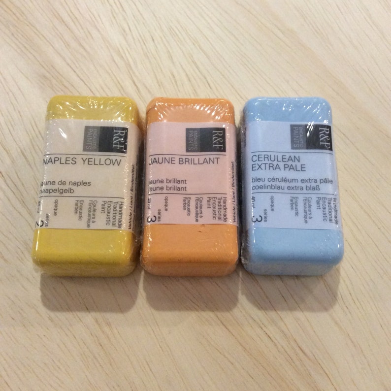 ENCAUSTIC WAX PAINT art supplies encaustic painting Etsy