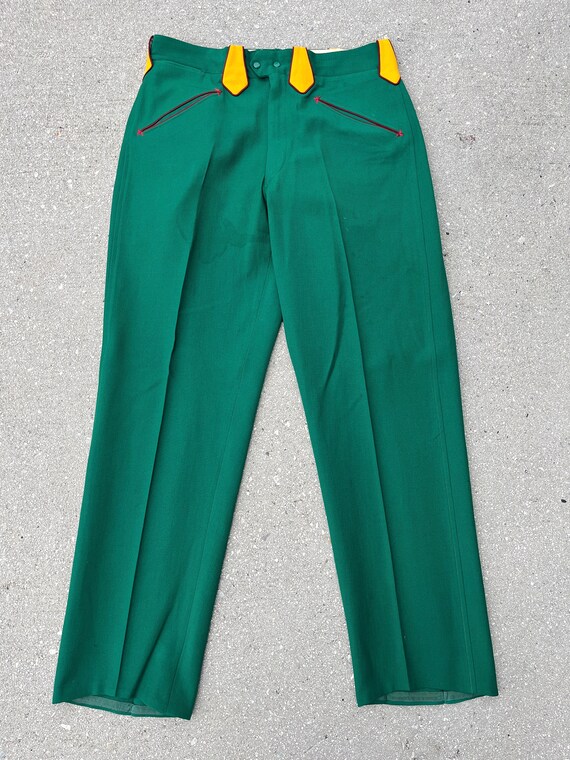 NUDIE SUIT with RHINESTONES Chainstitch wool gabardin… Gem