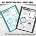 All About My Dad Printable | Father’s Day DIY Gift | Keepsake for Dad ...