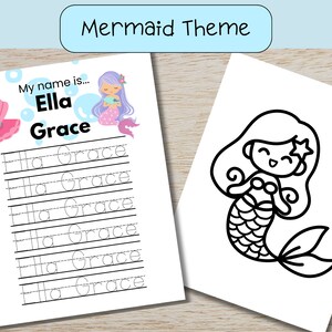 Custom Name Tracing Page | Custom Handwriting Practice Sheet | Name ...