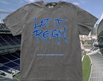 Camisa unissex Seattle Reign vintage tingida