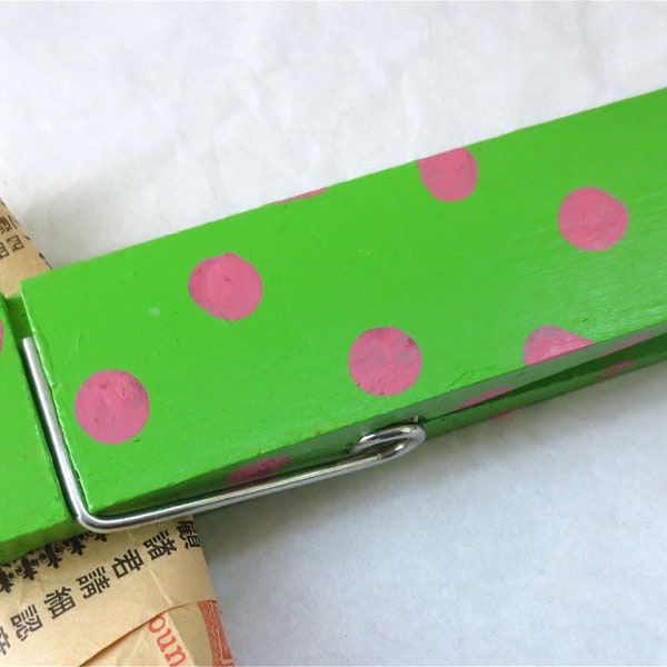 Clothes Pin Note Holder Etsy