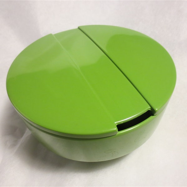 Rosti Denmark Sugar Bowl - Mepal - Melamine - Design Soren Andersen - Danish Modern Leaf Green Bowl with Lid