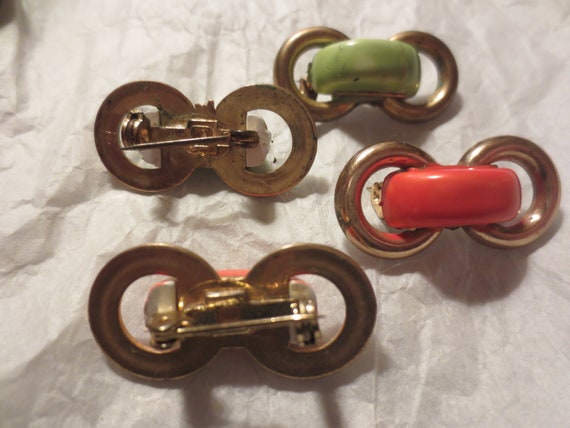 MOD Scatter Pins - Cool Little  Brooch Set of 4 -… - image 4