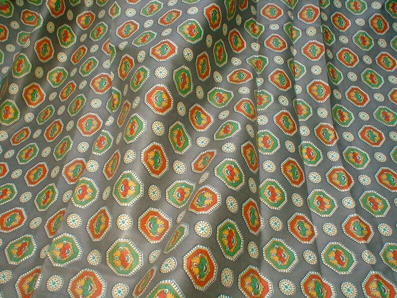 Pajama Fabric so Soft Cotton Cloth Vintage 40s Material 4 Etsy