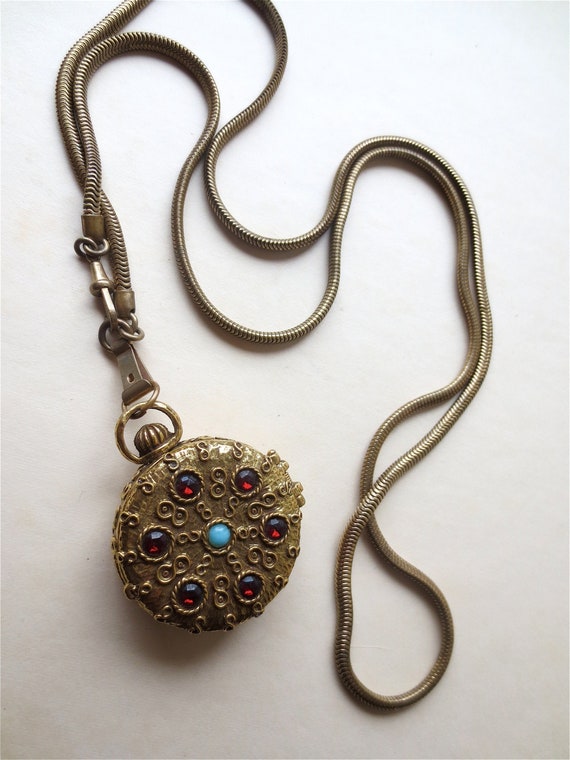 Vintage perfume locket deals