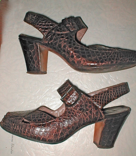 Size 6 AA  - I.Miller Beautiful Shoes --Vintage 4… - image 2