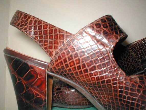 Size 6 AA  - I.Miller Beautiful Shoes --Vintage 4… - image 3