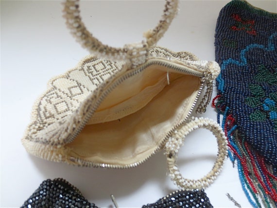 3  Deco Beaded Purses - Flapper Era - Cotillion t… - image 3