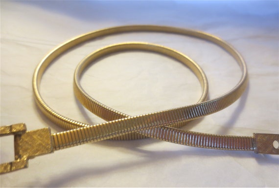 Golden Snake Metal Belt - image 6