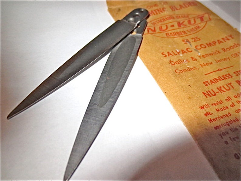 NuKut Detachable Blades for Barber Shears Salpac Company Etsy
