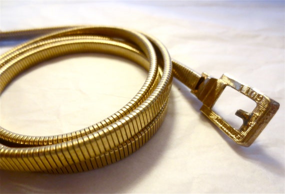 Golden Snake Metal Belt - image 10