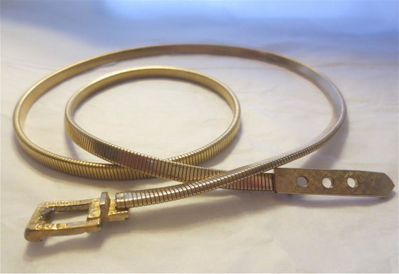 Golden Snake Metal Belt - image 2