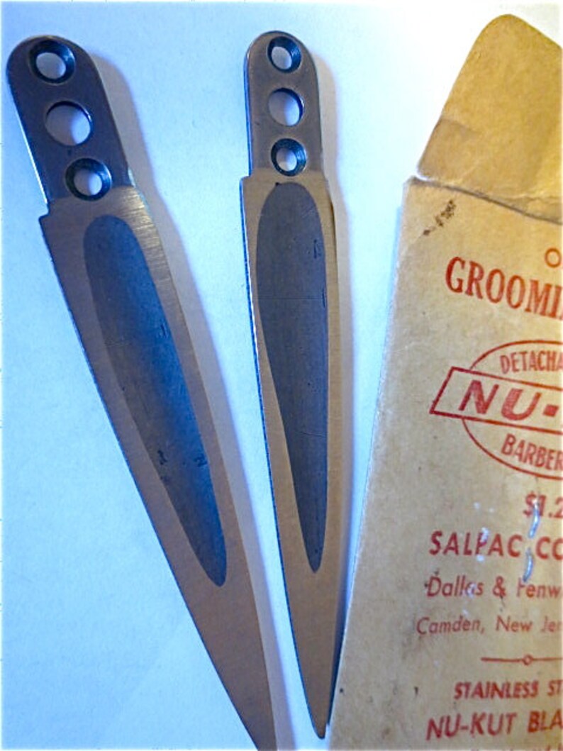 NuKut Detachable Blades for Barber Shears Salpac Company Etsy