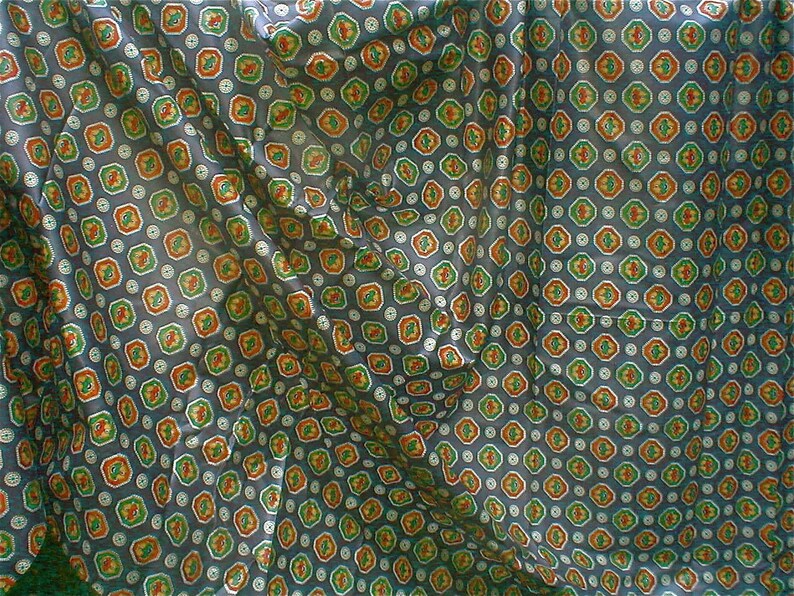 Pajama Fabric so Soft Cotton Cloth Vintage 40s Material 4 Etsy