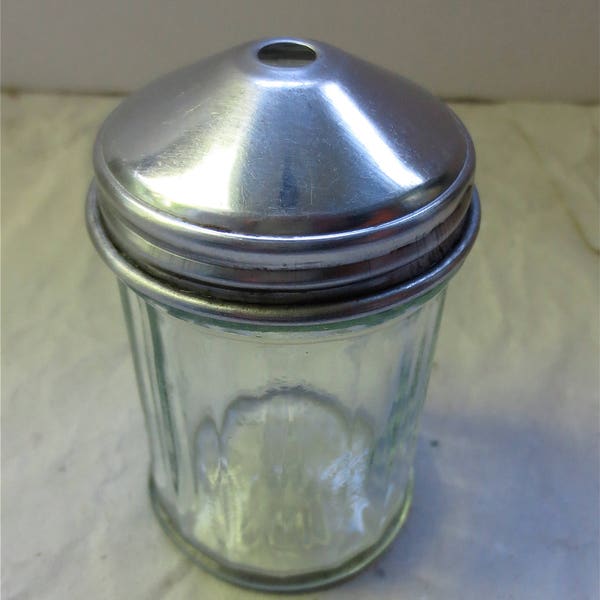 Gemco Glass and Chrome Toothpick Holder Vintage Dinerware Dispenser