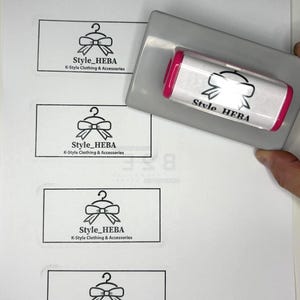 On Papers - Custom Business Logo Stempel – Personalisierter Stempel mit Ihrem Logo für Verpackung, Branding & Schreibwaren