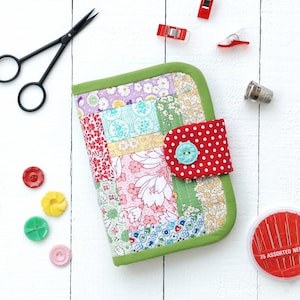 PDF Quilted Needle Book Sewing Kit Pattern