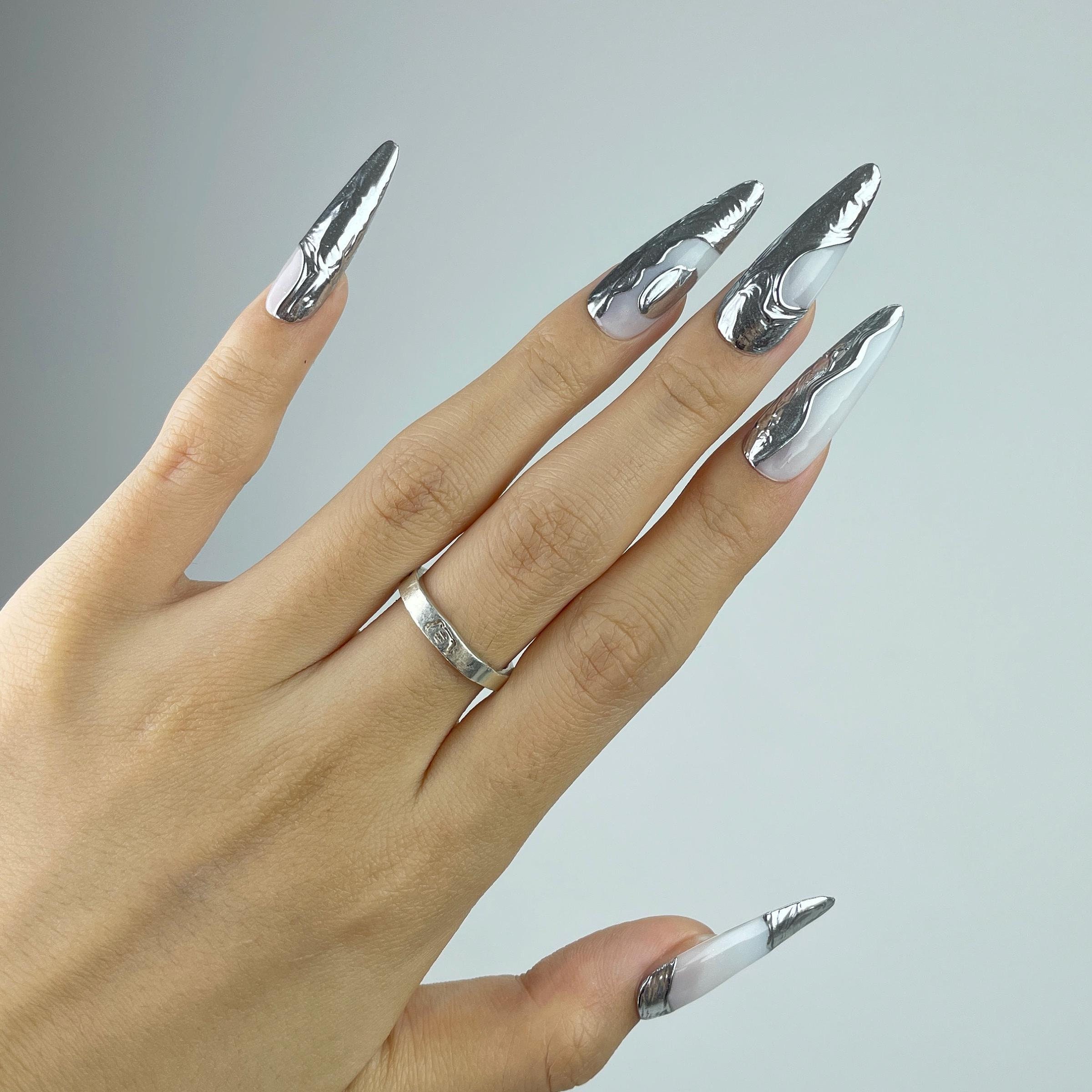 Liquid Press on Nail - Etsy Canada
