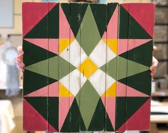 Weathered Outdoor Barn Quilt