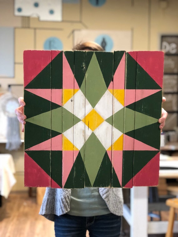 Weathered Outdoor Barn Quilt - Etsy