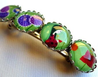 The fairy and flowers GBF024A hair clip
