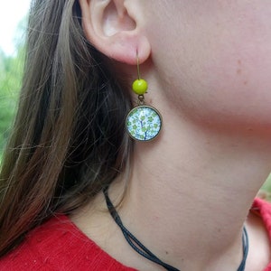 Earrings Tree of the greenfinch image 3